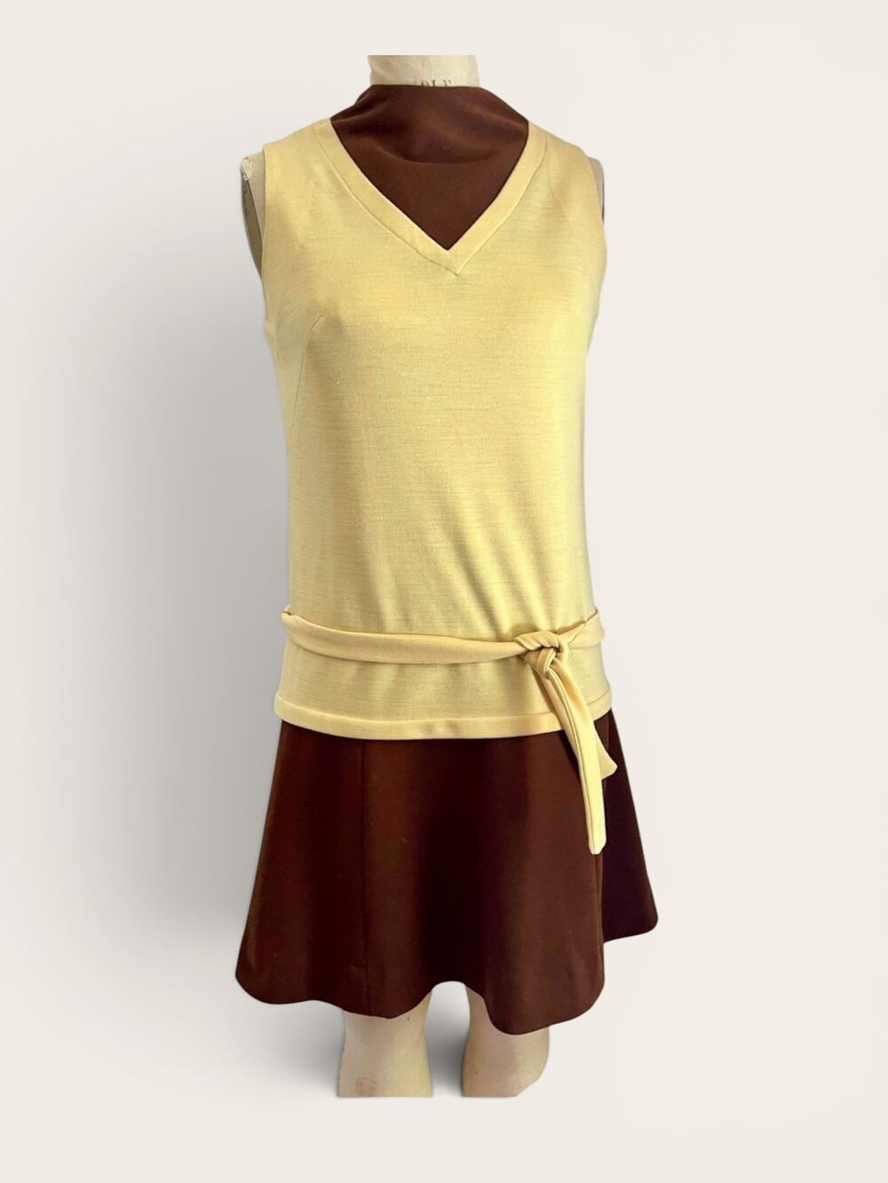 1960/70 Monarch Knits of California ModMini Dress - M/L